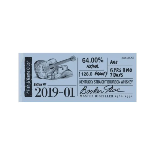 Buy Booker's Bourbon 2019-01 Fish & Game Club